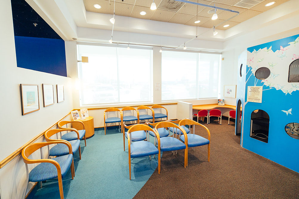 Catonsville smiles4children waiting room